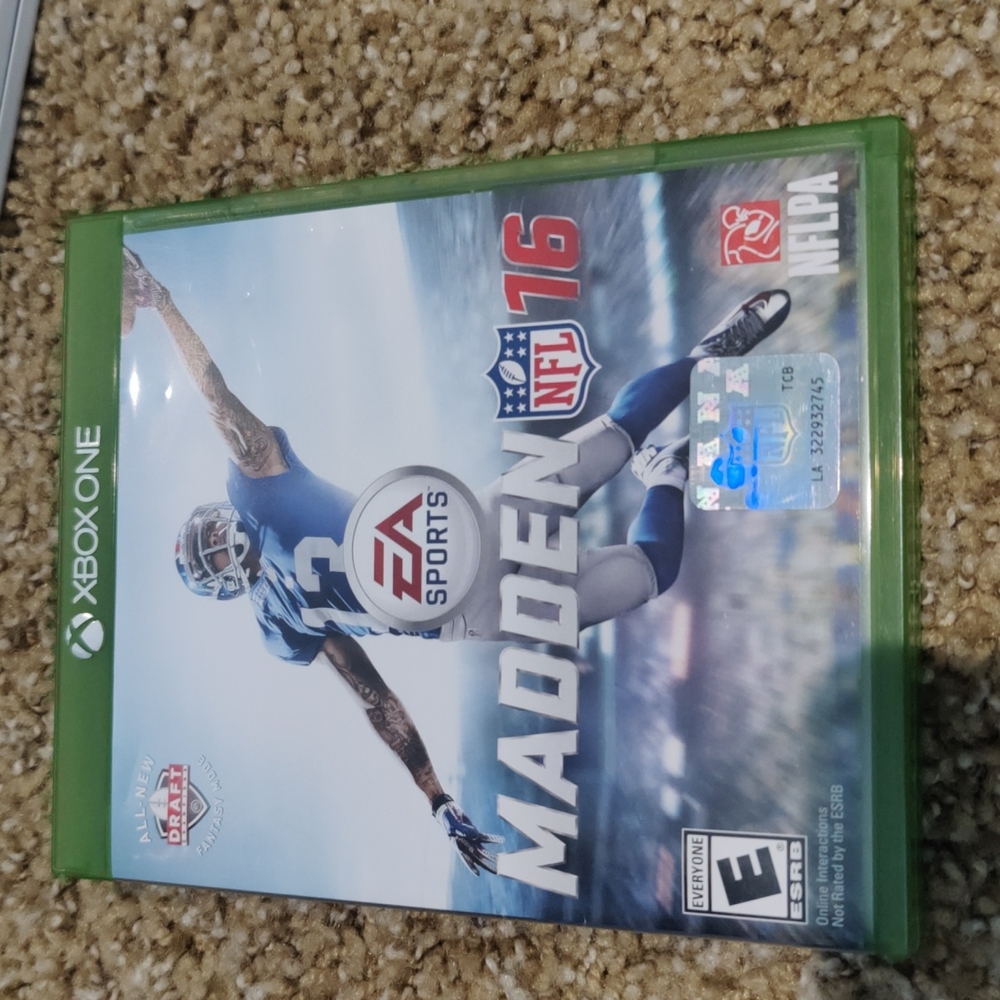 Xbox One Madden 16 game